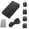 Powerjc Travel Step Down Power Adapter Voltage Converter 220V to 110V 1500W with Smart 4 USB Port Charging for Hair Dryer view 1