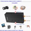 Powerjc Travel Step Down Power Adapter Voltage Converter 220V to 110V 1500W with Smart 4 USB Port Charging for Hair Dryer view 4