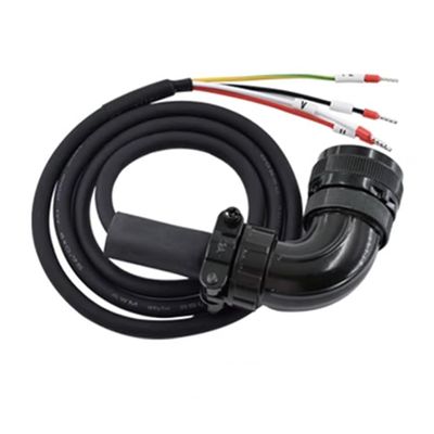 for ASDBCAPW1203 Servo High Power Motor Cable B2 High Power 850-2000W Motor Cable 3m
