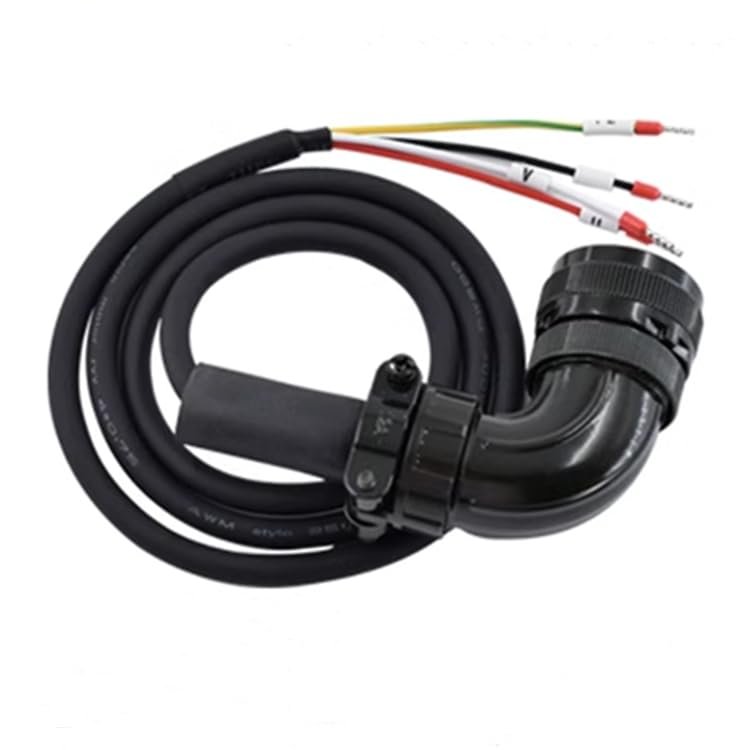 Applicable ACS3-CAPW1203 Servo High Power Motor Cable A3 High Power 850-2000W Motor Cable 3m