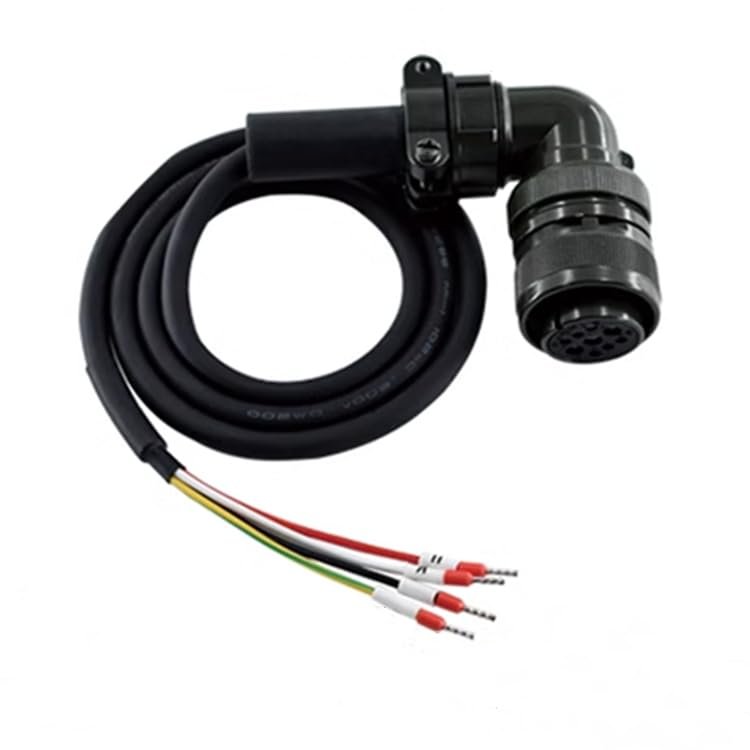 Applicable MR-PWCNS5CBL3M Servo High Power Motor Cable High Power 2000-3000W Motor Cable 3m