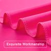 10x10ft Hot Pink Backdrop Curtains for Parties, 2 Panels 5x10ft Wrinkle-Free Polyester Background Curtains for Wedding, Birthday, Baby Shower,Graduation, Decorations view 3