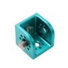 HangTon Block 3/8" Thread Bracket Lock Mounting Adapter for ARRI Sony RED Camera Lens Motor Teradek Wireless Blue view 1
