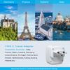 VINTAR Foldable European Travel Plug Adapter, 2 Pack Type C Plug Adapter view 3
