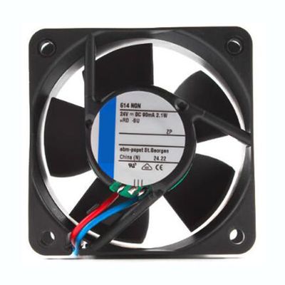 Zyvpee 60mm 614NGN 24V 2.1W 2Wires Inverter Cooling Fan 60x60x25mm