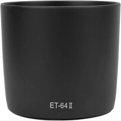 Camera Lens Hood ET-64II Quality Plastic Replacement for Canon EF-S EF 75-300mm f for 4.0-5.6 is USM for Camera Hood