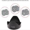 EKsma LH-DC100 Lens Hood with FA-DC67B 67mm Filter Adapter Compatible with Canon PowerShot G3X view 4
