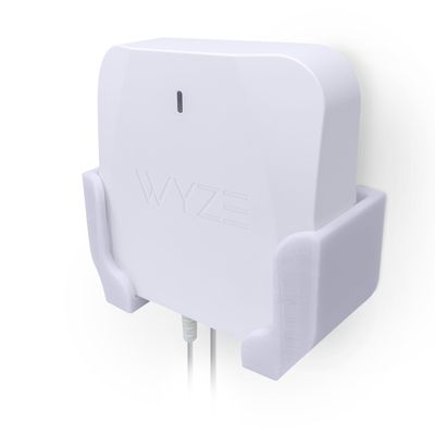 Screwless Wall Mount for Wyze WiFi 6 AX3000 Mesh Router, Strong VHB Adhesive, Easy to Install, Reduce Interference & Increase Range, Stick On & Screw-in Mounting by Brainwavz