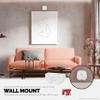 Drill Free Wall Mount for EERO Pro 6 & EERO Pro 6E Mesh WiFi Router (Not Compatible with Other EERO Models), Strong VHB Adhesive, Easy Install Holder Bracket, No Mess, Increase Range & Reduce Clutter view 4