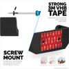 Wall Mount Compatible with Wyze PRO (AXE5400) Mesh Router Wi-Fi 6E Tri-Band, Easy to Install Holder Bracket, Reduce Interference & Clutter, Adhesive & Screw-in Mounting view 3