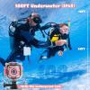 PROGRACE Kids Waterproof Camera - Birthday for 3-12 Year Old Girls 1080P HD Underwater Video Camera for Kids Pool Toys Toddler Digital Cameras with 32GB SD Card Pink view 2