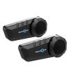 FreedConn KY PRO Motorcycle Bluetooth Headset, Helmet Intercom Communication Systems with CVC Noise Cancellation, IP65 Waterproof, 6 Riders 0.75mi/1200m intercom, 2 Pack view 1