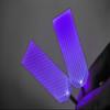 [Violets] Flexible Helmet Decorations led Lights Flexible Cosplay DIY kit Decorations RGB Light Superhero for Men Gifts view 3