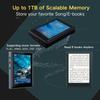Surfans F22 Portable HiFi MP3 Player  Lossless Music Player with Bluetooth, DAC Chip, Audiobook & E-Book Support  2.8" Touchscreen  DSD256, PCM 384kHz  32GB, up to 1TB view 3
