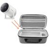 Cyrank Projector Carrying Case for Capsule 3 Lasers 1080P Grey, EVA Projector Bag Durable Waterproof Shakeproof Portable Mini Projector EVA Hard Travel Storage Bag view 4