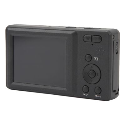 4K Digital Camera, 2.7 Inch HD TFT Screen Mini Camera for Kids Teens, 50MP 16X Zoom Autofocus Face Recognition, Compact Camera for Travel Photography Vlogging (Black)