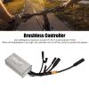 Pyhodi 24V 36V 48V 250W 350W Motor Brushless Controller, Aluminium Alloy Speed Motor Controller, 17A 3 Mode Controller with Waterproof Connector for DIY Electric Bike view 2