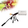 Pyhodi 24V 36V 48V 250W 350W Motor Brushless Controller, Aluminium Alloy Speed Motor Controller, 17A 3 Mode Controller with Waterproof Connector for DIY Electric Bike view 4