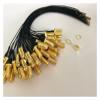 100pcs MHF4 IPX IPEX U.FL to SMA Female Jack Nut Pigtail Jumper Cable 0.81mm 10cm 20cm 30cm(10cm) view 1