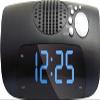 EUROSTAR CR9012 Dual Alarm AM/FM Clock Radio, Black view 1