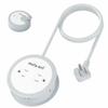 Cruise Approved Power Strip with USB C, Travel Power Strip with 4 AC Outlets, 3 USB Ports (1 USB-C), Cruise Approved Extension Cord, Flat Plug, No Surge Protection for Cruise Essentials view 1