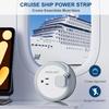 Cruise Approved Power Strip with USB C, Travel Power Strip with 4 AC Outlets, 3 USB Ports (1 USB-C), Cruise Approved Extension Cord, Flat Plug, No Surge Protection for Cruise Essentials view 3