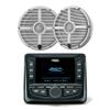 Wet Sounds WS-MC-2 Marine Radio with 1 Pair Recon 6 XW-W Recon Series 6.5" 60-Watt RMS Coaxial Speakers with White XW Grilles (Pair) view 1