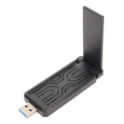 Yunseity 6E USB 3.0 Adapter, Triple Band 6Ghz 5.8GHz 2.4GHz, Gigabit Speed 3000Mbps USB Network Card, USB Network Card Adapter for 10 11