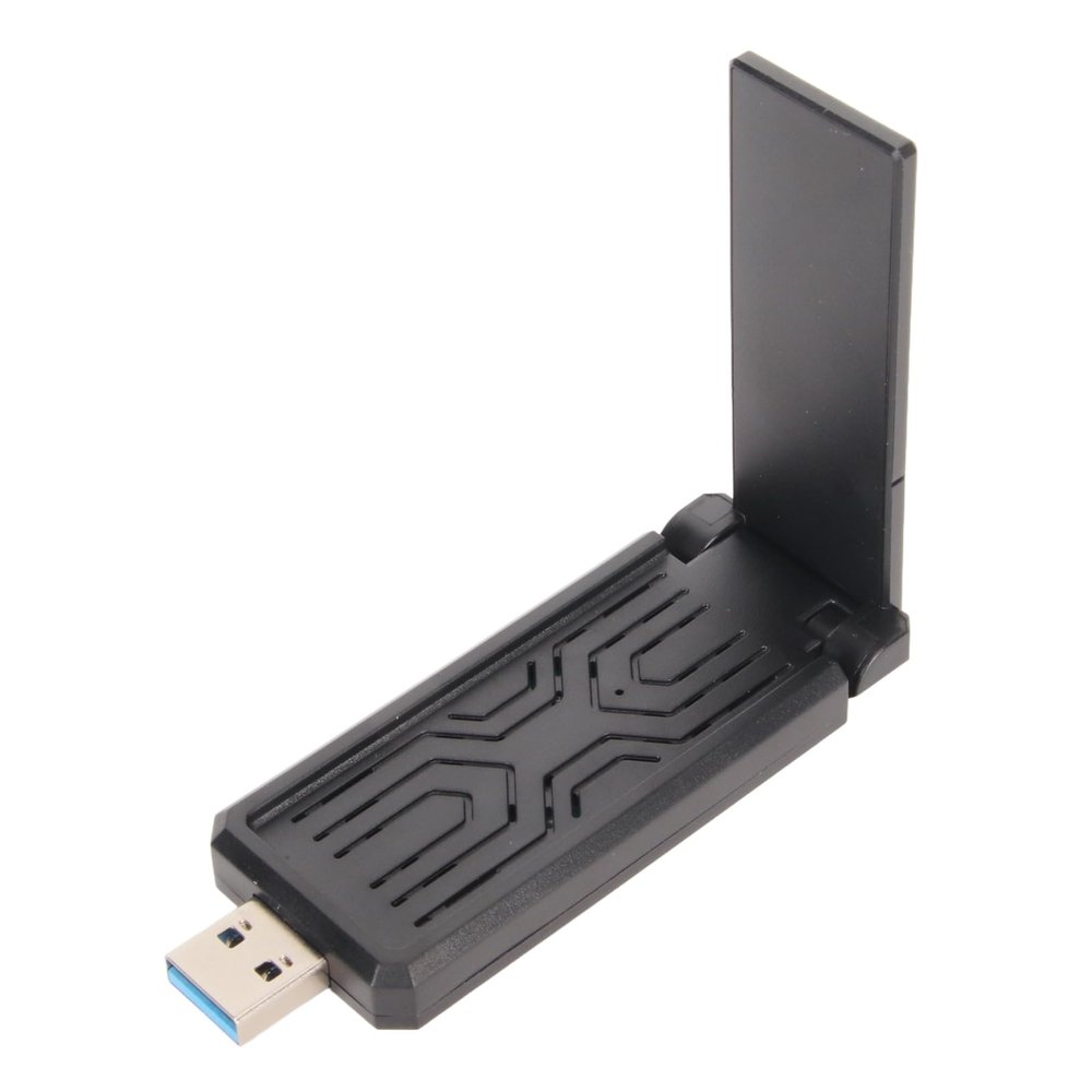 Yunseity 6E USB 3.0 Adapter, Triple Band 6Ghz 5.8GHz 2.4GHz, Gigabit Speed 3000Mbps USB Network Card, USB Network Card Adapter for 10 11