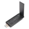 Yunseity 6E USB 3.0 Adapter, Triple Band 6Ghz 5.8GHz 2.4GHz, Gigabit Speed 3000Mbps USB Network Card, USB Network Card Adapter for 10 11 view 1