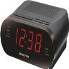 EUROSTAR CR909 Dual Alarm AM/FM Clock Radio, Black view 1
