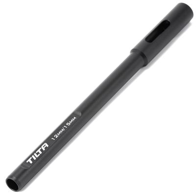 Tilta 15mm to 12mm Rod Adapter (20cm) Compatible with DJI  Black | Internal Thread | Universal Design | Lightweight & Durable | TA-12RA-20-B