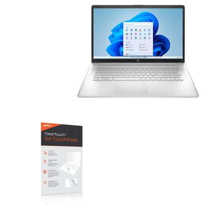BoxWave Touchpad Protector Compatible with HP HD+ Laptop (17-cn0003dx) - ClearTouch for Touchpad (2-Pack), Pad Protector Shield Cover Film Skin