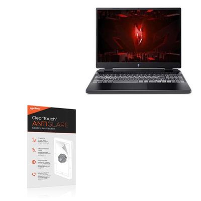 BoxWave Screen Protector Compatible with Acer Nitro 16 (AN16-41-R6HK) - ClearTouch Anti-Glare (2-Pack), Anti-Fingerprint Matte Film Skin
