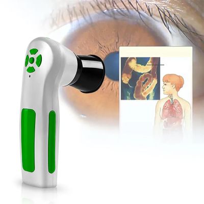 ERICAT Portable Iridology Camera, 2.0 MP USB Iris Analyzer with 12MP HD 30x Iris Lens and Driver-Free Analysis Software, Quickly Display Iris Status and Color Diagnostic Image, for Health Center, Spa