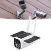 BBAUER Solar Security Camera, Waterproof ABS Housing 6 LEDs Security Camera PIR Motion Detection Night Vision for Garden view 4