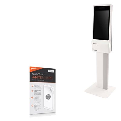BoxWave Screen Protector Compatible with Flipdish 24" Self Service Kiosk - ClearTouch Anti-Glare (2-Pack), Anti-Fingerprint Matte Film Skin