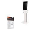 BoxWave Screen Protector Compatible with Flipdish 24" Self Service Kiosk - ClearTouch Anti-Glare (2-Pack), Anti-Fingerprint Matte Film Skin view 1