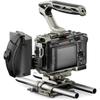 Tilta Camera Cage Pro Kit for FX3/FX30 V2 | Top Plate NATO Rail, Cold Shoe, 1/4"-20 and 3/8"-16 | Includes Cage, Top Handle, Side Handle, Baseplate | Titanium Gray view 4