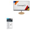 BoxWave Screen Protector Compatible with Acer ConceptD CP1 CP1241Y (23.8 in) - ClearTouch Crystal (2-Pack), HD Film Skin - Shields from Scratches view 1