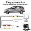 Car Reversing Camera - [AHD Night Vision] [170 Angle] Rear Front Side with Dual Use Design - Universal Waterproof Reversing Camera for Truck SUV RV Car Accessories view 2