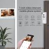10 Inch TUYA Video Doorphone Intercom Touch Key System WiFi Monitor with 1080P HD Doorbell Support Motion Detect Night Vision Automatic Recording Unlock for Home Apartment view 3