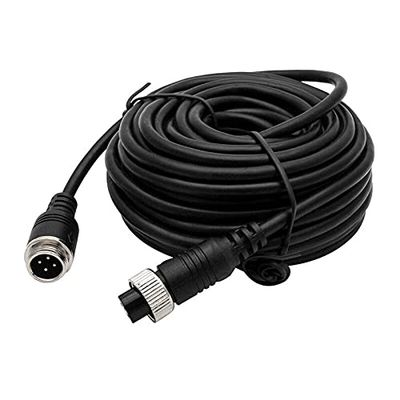 1pC 4-Pin Aviation Video Extension Cable 1M 2M 3M 5M 6M 7M 8M 10M 15M 20M for CCD Reversing Camera Camper Trailer (Size : 10m)