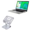 BoxWave Stand and Mount Compatible with Acer Aspire Vero AV15-51-5155 (15.6 in) - Executive VersaView Laptop Stand, Ergonomic Adjustable Viewing Angle Metallic Riser - Metallic Silver view 1