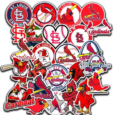 25 PCS of American Baseball Stickers for Water Bottle, Laptop, Bicycle, Computer, Motorcycle, Travel Case, Car Decal Decoration Sticker