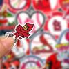 25 PCS of American Baseball Stickers for Water Bottle, Laptop, Bicycle, Computer, Motorcycle, Travel Case, Car Decal Decoration Sticker view 2