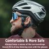 Bone Conduction Wireless Headphones with Magnetic Charging, Open Ear Headphones Bluetooth 5.3 with Mic, Sports Sweatproof Headset for Cycling Running Working Jogging Driving Indoor and Outdoor Use view 4