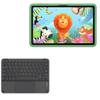 BoxWave Keyboard Compatible with Huawei MatePad SE Kids (10.4 in) - SlimKeys Bluetooth Keyboard with Trackpad, Portable Slim TouchPad - Jet Black view 1