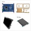 ZEZEFUFU 5 inch LCD Touch Screen Protective Case Shell Stand Holder for Raspberry Pi Touch Screen LCD Display view 2