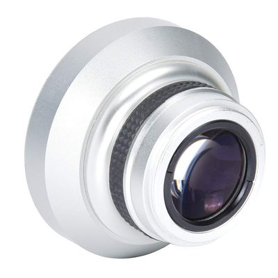 37mm Fisheye Lens 989 Silver Strong Applicability 0.25X Super Fisheye Additional Lens for Camera Lenses